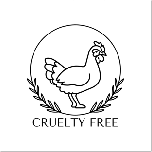 Cruelty Free Chicken Posters and Art